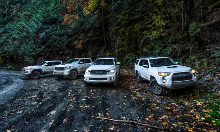 2020 Toyota TRD SUV lineup