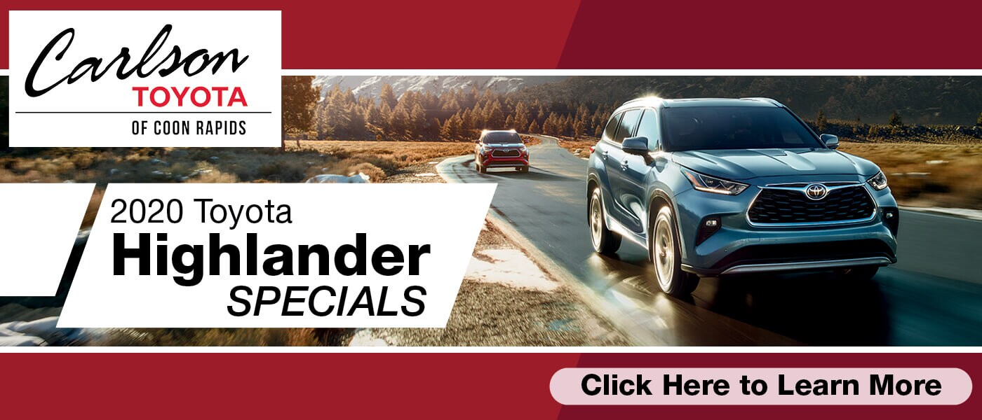 Click Here for 2020 Toyota Highlander Specials