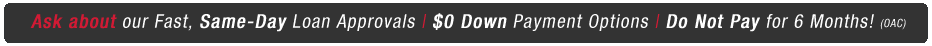 Same Day Loan Approvals!