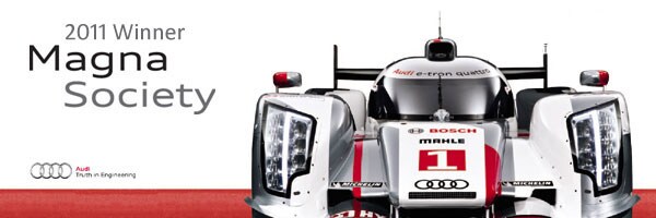 2011 Audi Magna Society Winner Carousel Audi