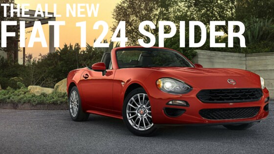The all new Fiat 214 Spider