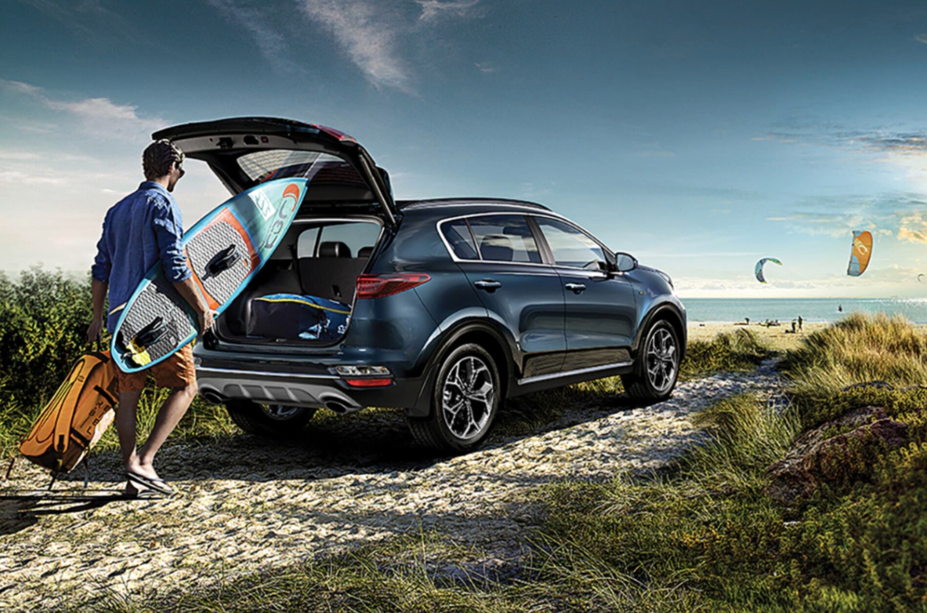 2021 Kia Sportage Interior in Huntington Beach, CA
