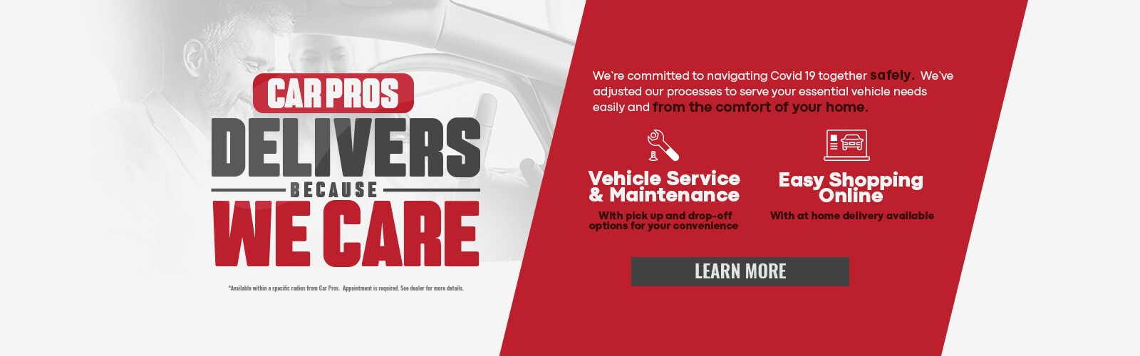 Car Pros Delivery Because We Care