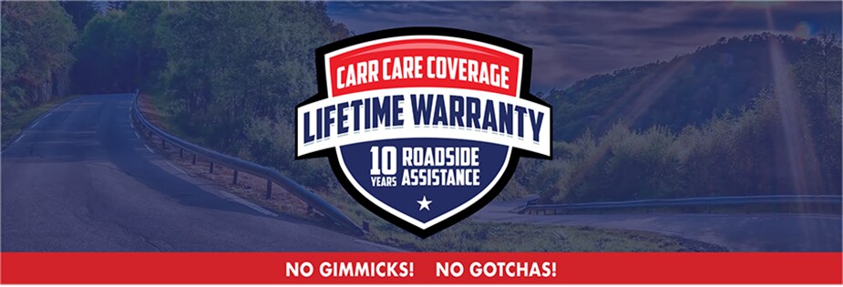 Carr Auto Group Carr Cares Lifetime Warranty in Beaverton