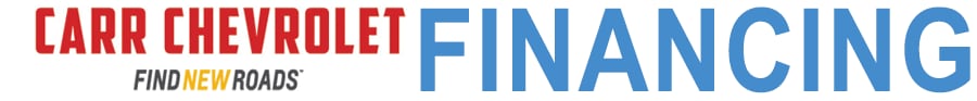 Carr Chevrolet Financing Header