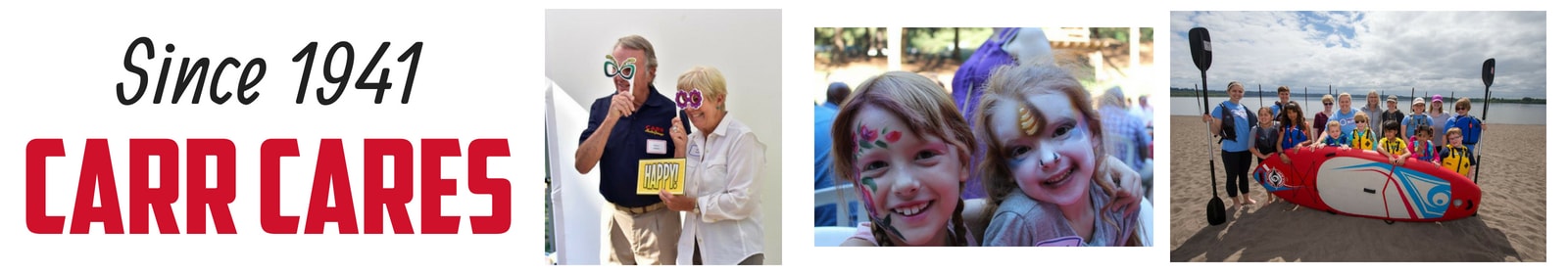 Carr Cares in the Community Header