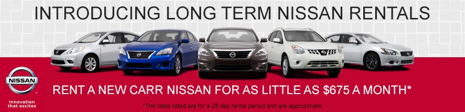 Carr Nissan Long Term Rental