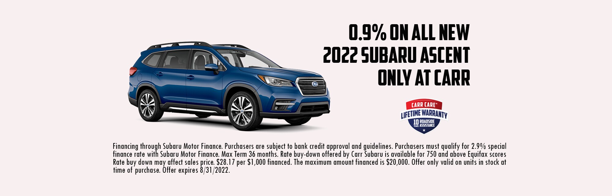 0.9% Ascent Header