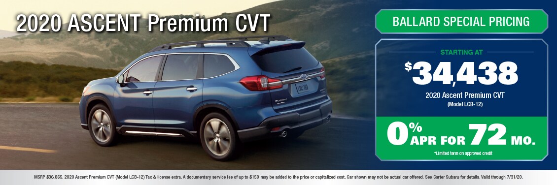2020 Ascent Premium CVT Special
