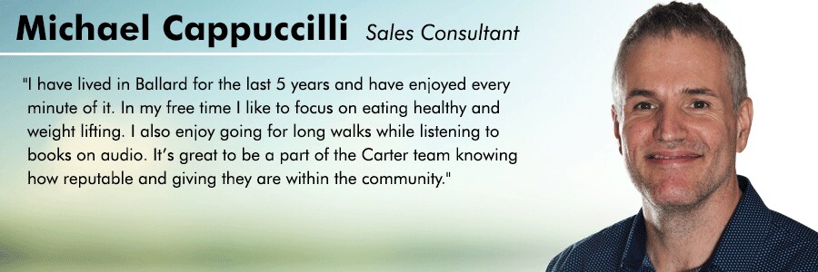 Michael Cappuccilli, Sales Consultant at Carter Subaru Ballard in Seattle, WA
