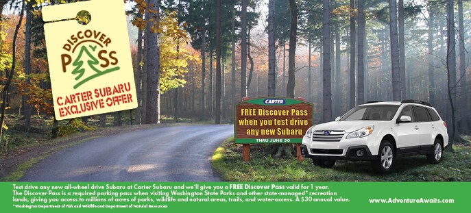FREE Discover Pass at Carter in Seattle