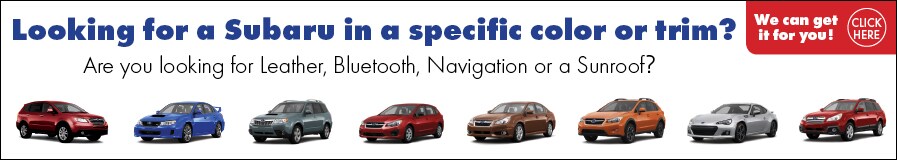 Carter Subaru Shoreline Car Finder