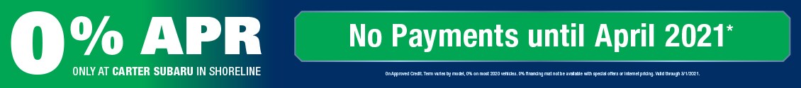 Carter Subaru APR Offer