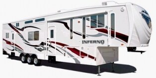 2008 KZ Inferno 4020 Toy Hauler