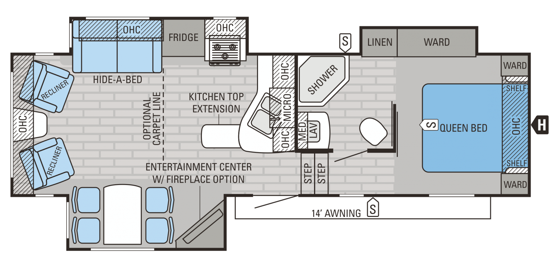 JAYCO EAGLE HT LAYOUT