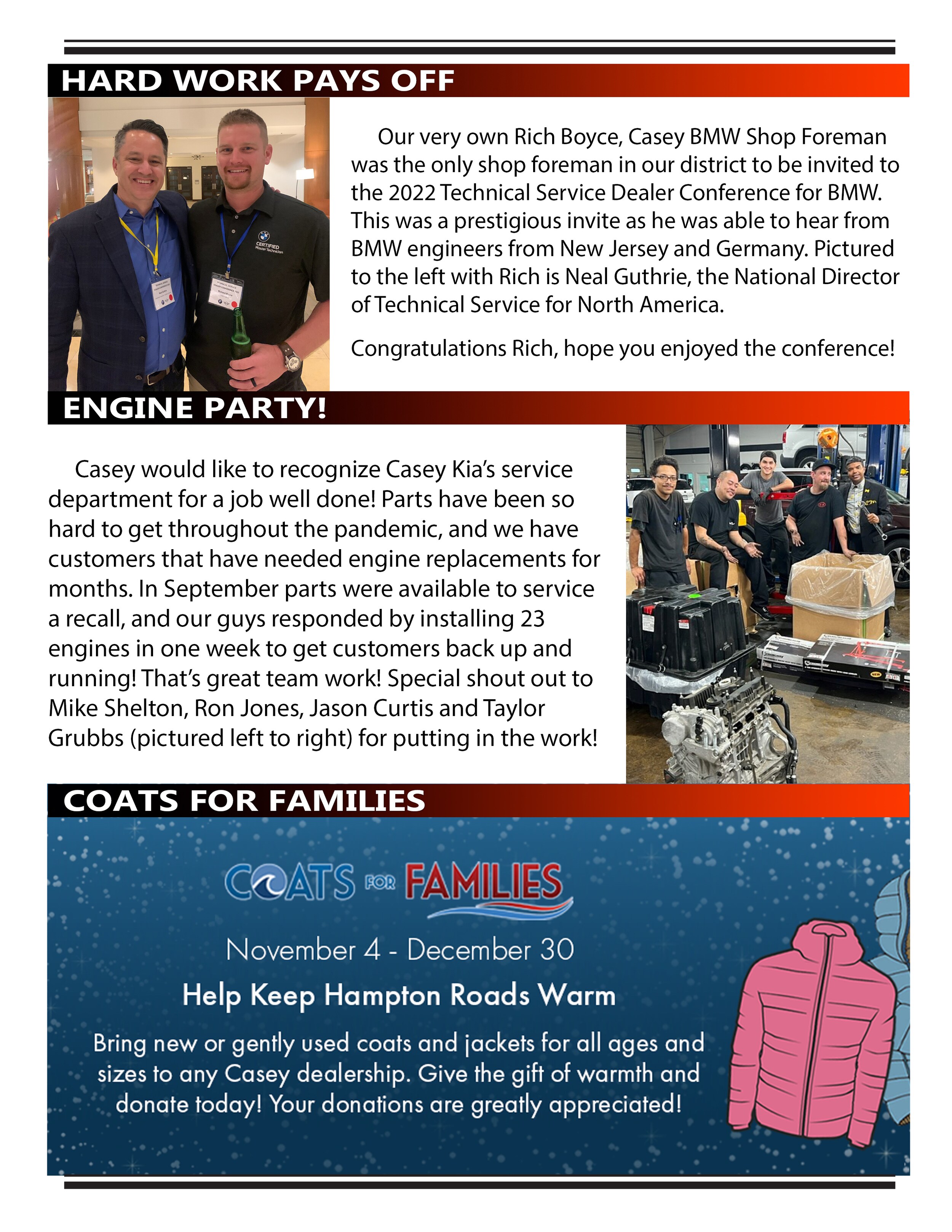 September/October 2022 Casey Employee Portal