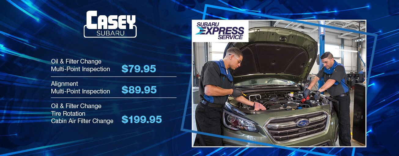 Casey Subaru Express Service