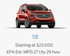 EcoSport SE