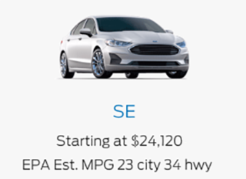 Ford Fusion SE