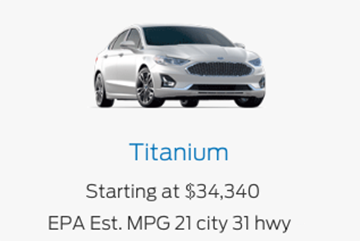 Ford Fusion Titanium