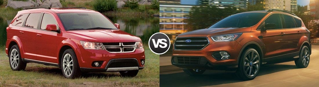 2017 Dodge Journey vs 2017 Ford Escape