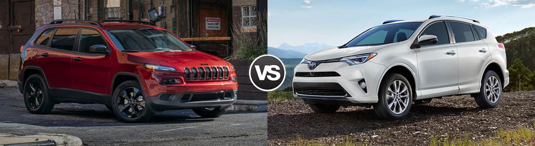 2017 Jeep Cherokee vs 2017 Toyota RAV4