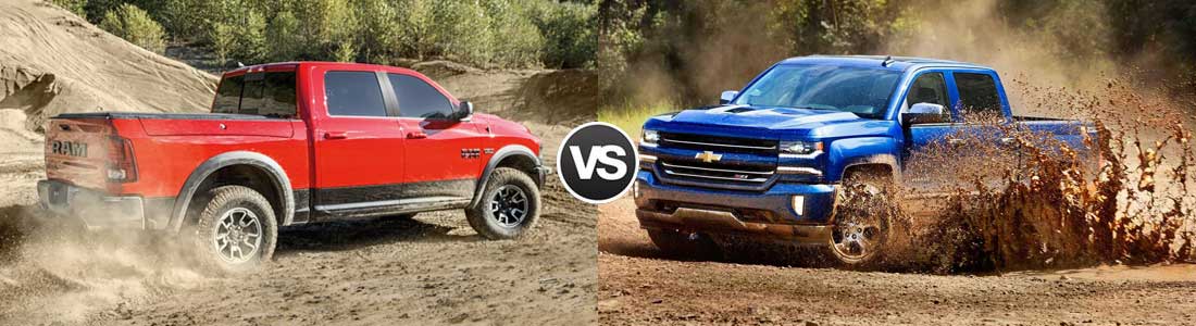 2017 Ram 1500 vs 2017 Chevrolet Silverado 1500