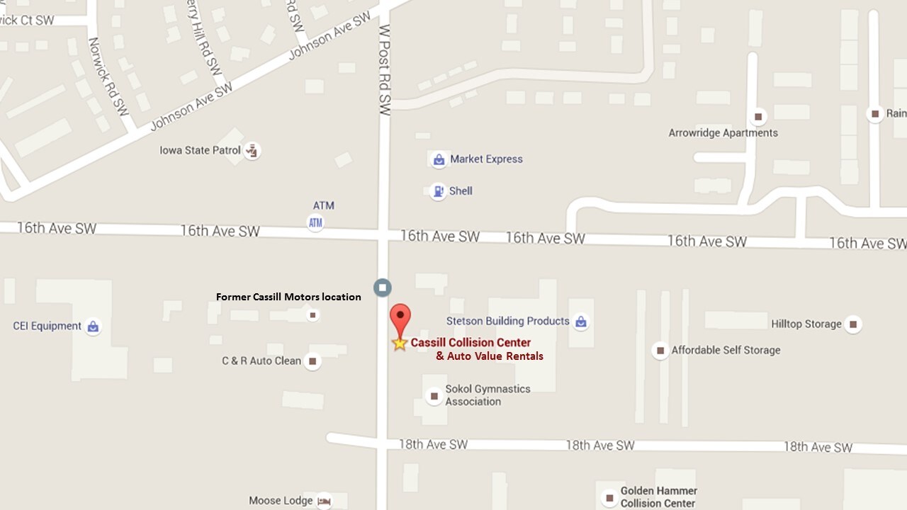 Map for auto value rentals and collision center 2016.jpg