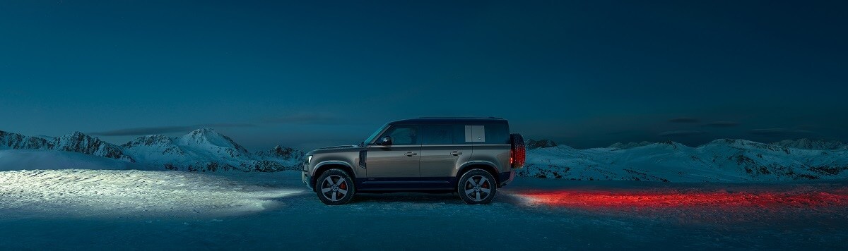 New Land Rover Defender near Malibu