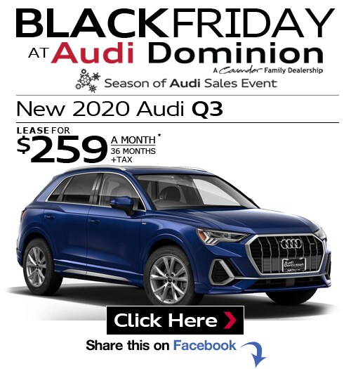 New 2020 Audi Q3 at Audi Dominion