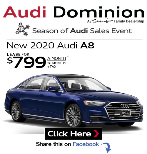 New 2020 Audi A8 at Audi Dominion