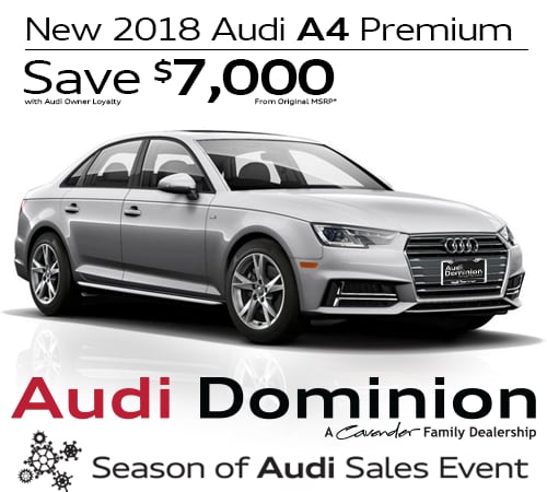 New 2018 Audi A8 at Audi Dominion