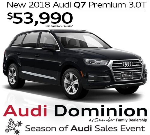 New 2018 Audi Q7 at Audi Dominion