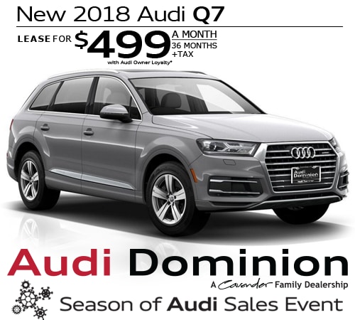 New 2018 Audi Q7 at Audi Dominion
