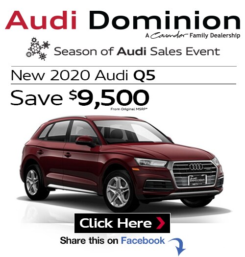 New 2020 Audi Q5 at Audi Dominion