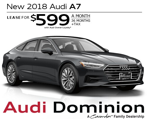 New 2018 Audi A7 at Audi Dominion