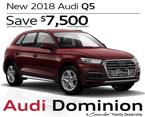 New 2018 Audi Q5 at Audi Dominion