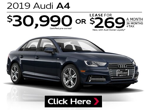 Audi A4 at Audi Dominion