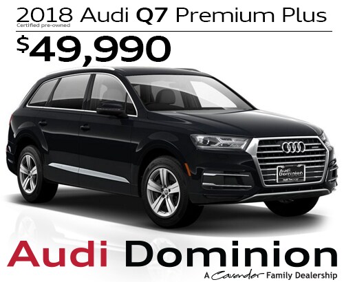 New 2018 Audi Q7 at Audi Dominion