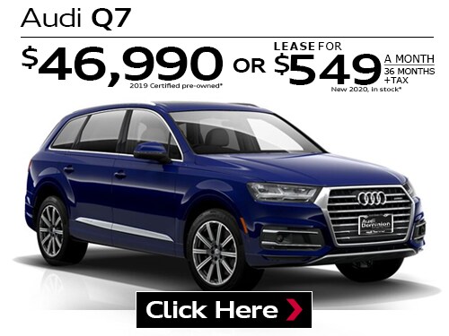 New Audi Q7 at Audi Dominion