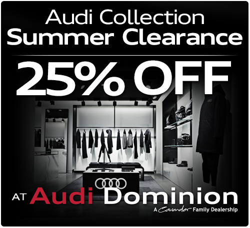 Audi Collection Items at Audi
Dominion