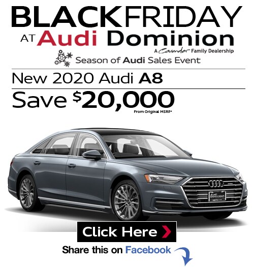 New 2020 Audi A8 at Audi Dominion