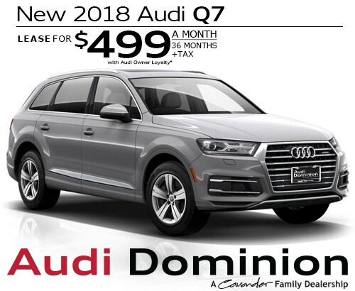 New 2018 Audi Q7 at Audi Dominion