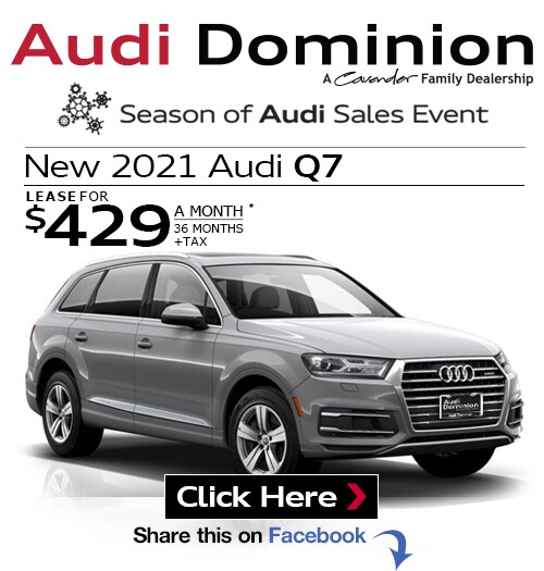 New 2021 Audi Q7 at Audi Dominion