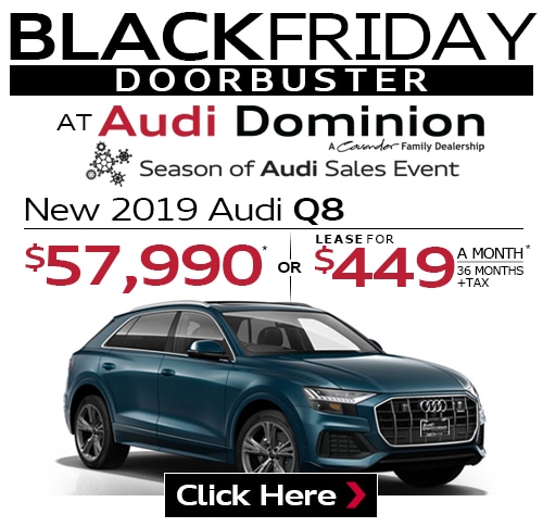 New 2019 Audi Q8 at Audi Dominion