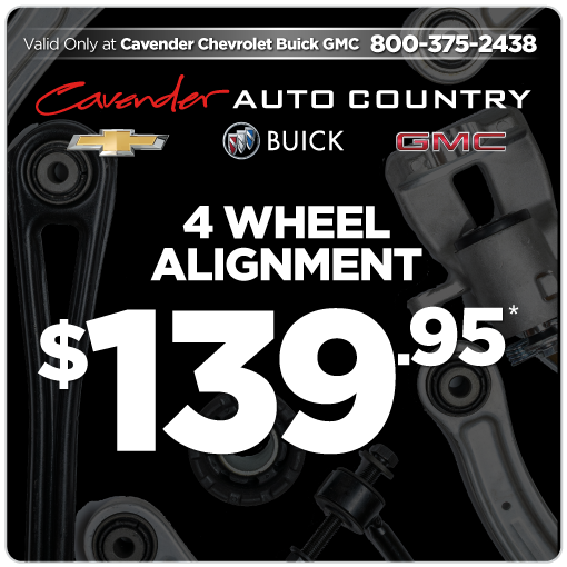 4 Wheel Alignment - $139.95