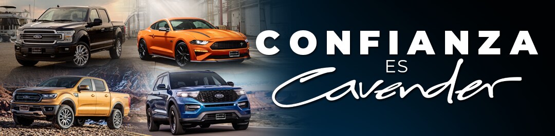 Confianza es Cavender en Cavender Ford
