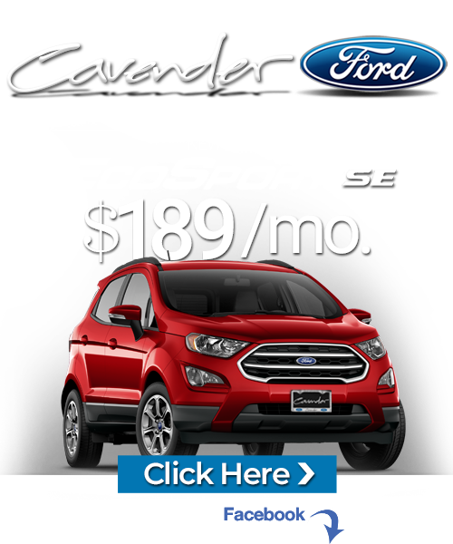 Click Here for Availability and Pricing from Cavender Ford