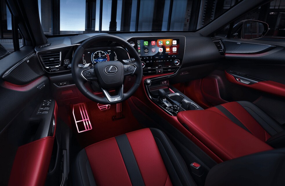 2022 Lexus NX interior