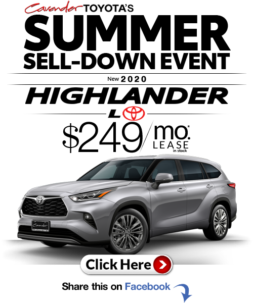 Click Here for Availability and
Pricing from Cavender Toyota